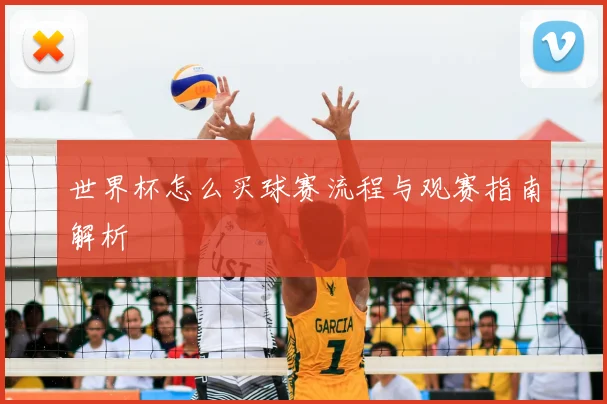 世界杯怎么买球赛流程与观赛指南解析