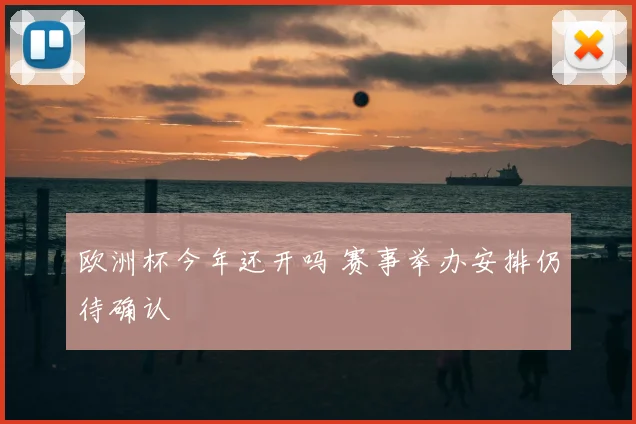 欧洲杯今年还开吗 赛事举办安排仍待确认